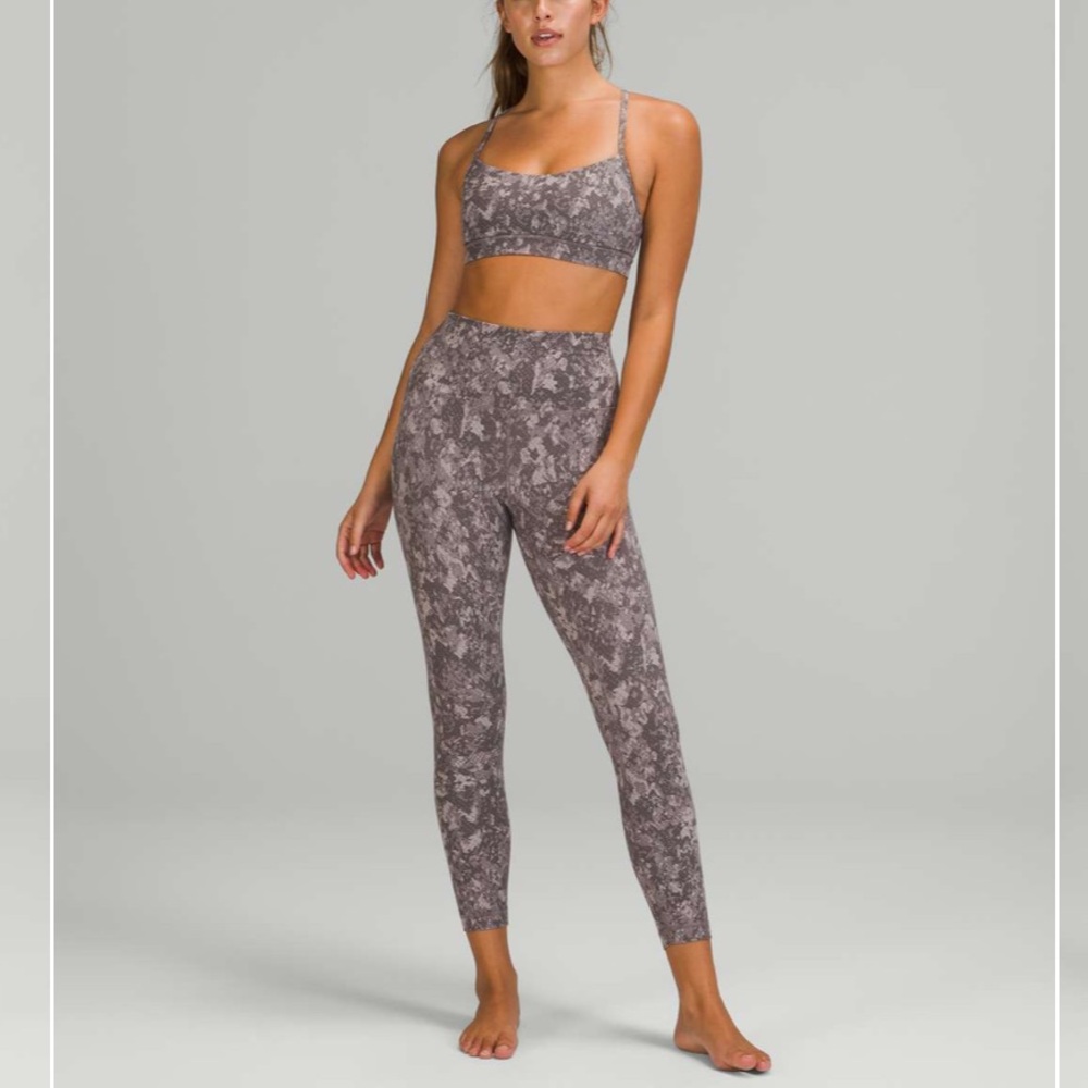 NWT Lululemon Wunder Train Leggings and Flow Y Sports Bra
